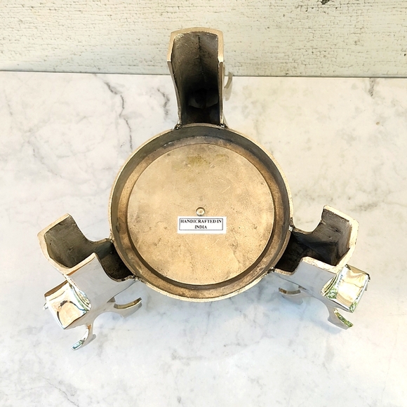 HOLIDAY REINDEER PILLAR CANDLE HOLDER - Picture 6 of 9